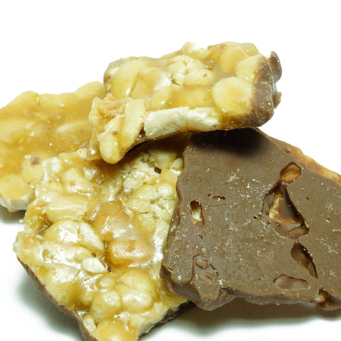 Chocolate Covered Peanut Brittle