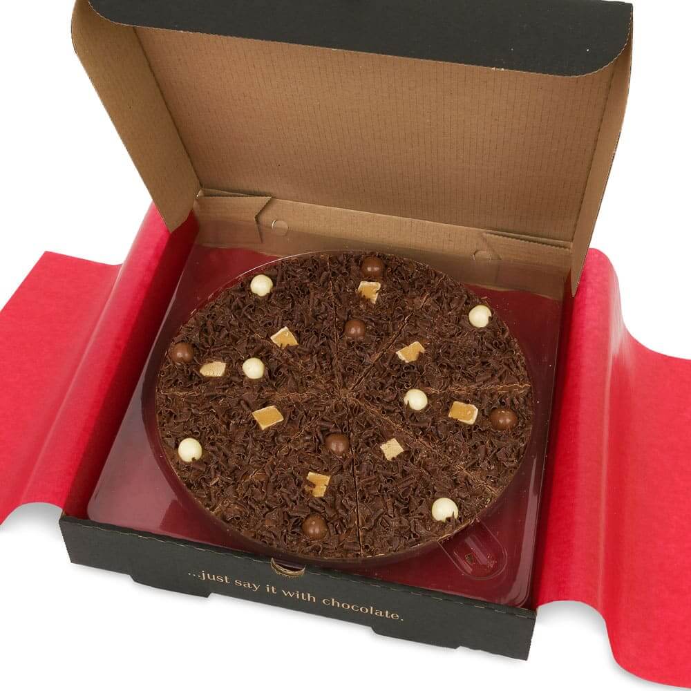 Heavenly Honeycomb Chocolate Pizza