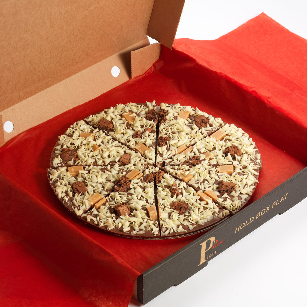 Crunchy Munchy Chocolate Pizza - Burford Sweet Shop