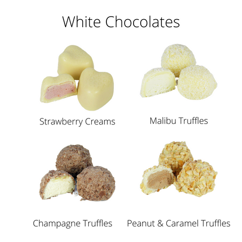 Handmade White Chocolates