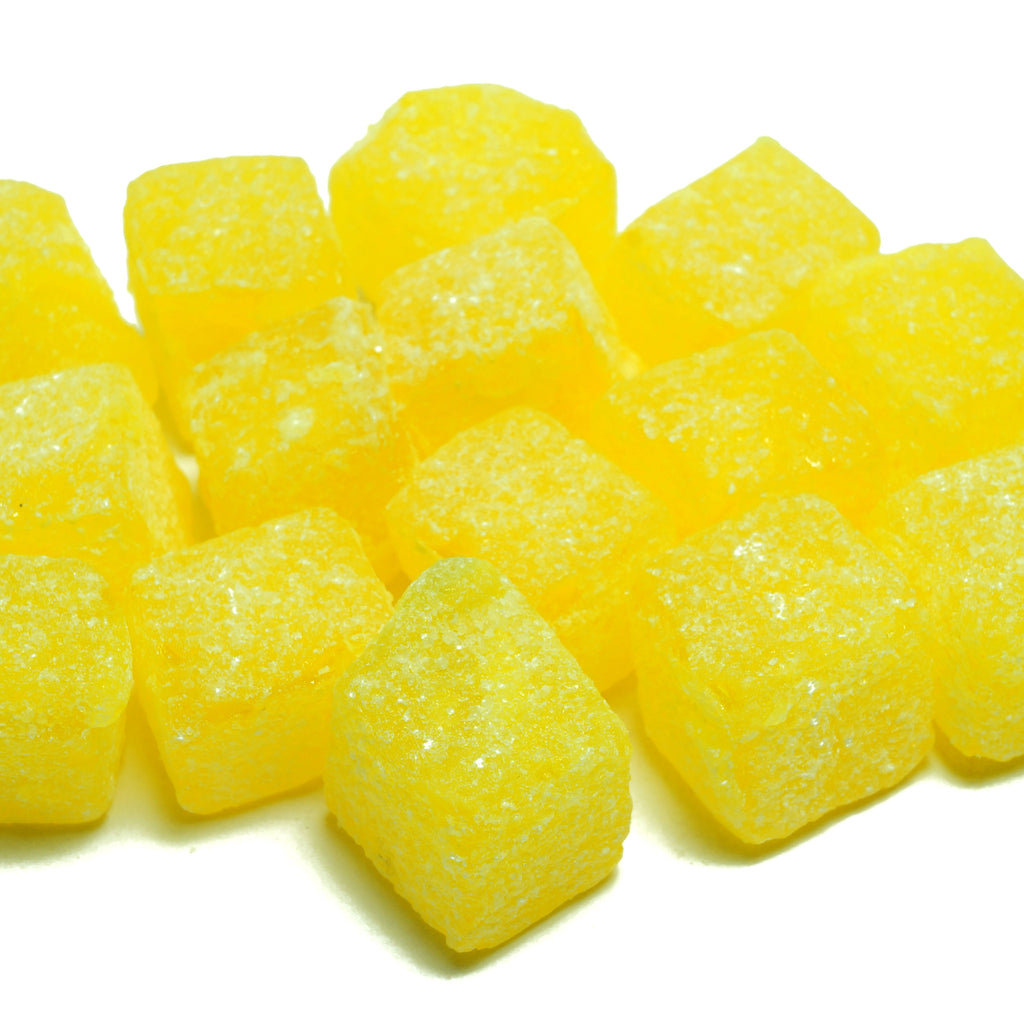 Pineapple Cubes - Burford Sweet Shop